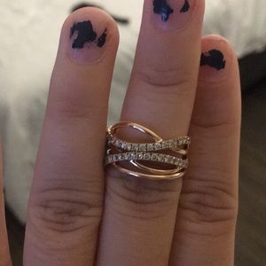 14k pink gold size 7